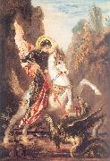 Gustave Moreau, Saint George and the Dragon